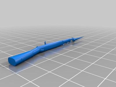 lego revolutionary war musket with bayonet