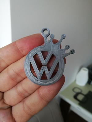 VW King keychain