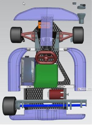 OpenRC GoKart Diff