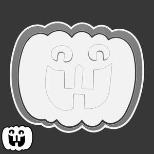 Halloween cookie cutters - pumpkin (style 16)