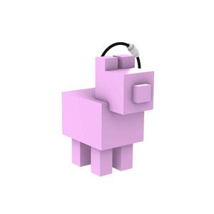Cubic Key Chain Pigglet   