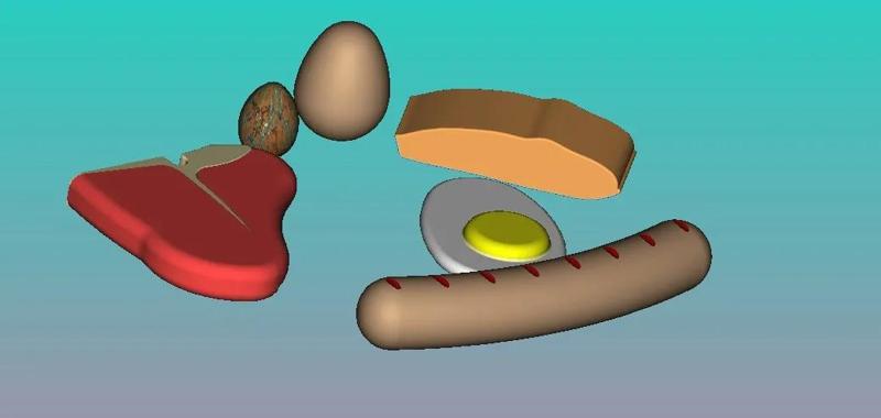 Veganes T-Bone-Steak NEU jetzt auch Veg. Bratwurst, Lachs, Hü-Ei Gr.M, Wachtelei und Spiegelei   