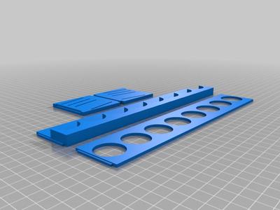 Modular Stacking Paint Rack