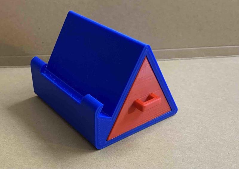 Phone Stand with draw