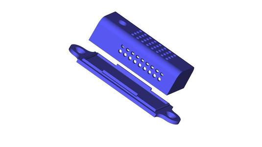 housing for fan speed controller
