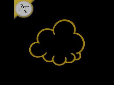 Simple Cloud Symbol - 2D Art