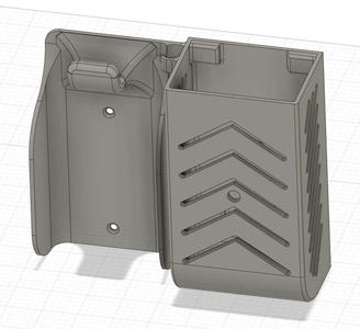 Bosch ebike battery and charger holder, remix