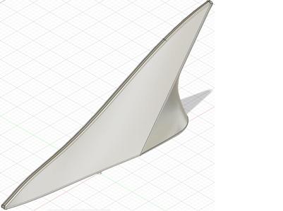 Shark fin antenna 2