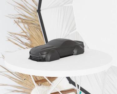Stylized Decorative Model of the Ford Mustang (Modern Edition)