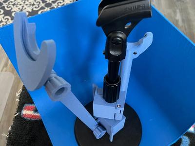 Pop Socket Mic Stand Clamp