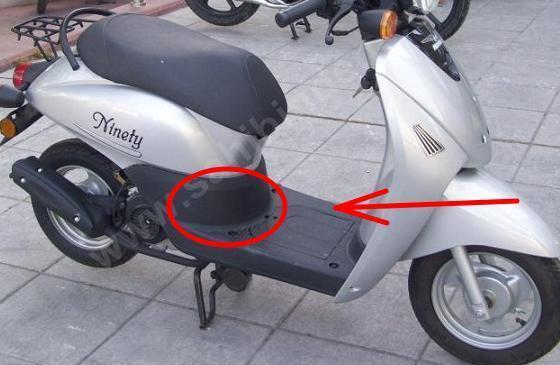 Honda Today AF61 torch plastic 