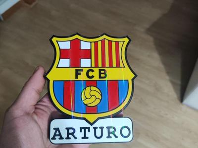 Barcelona shield-your name