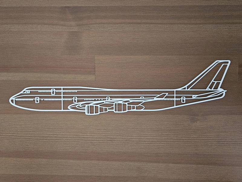 Boeing 747 Wallart 