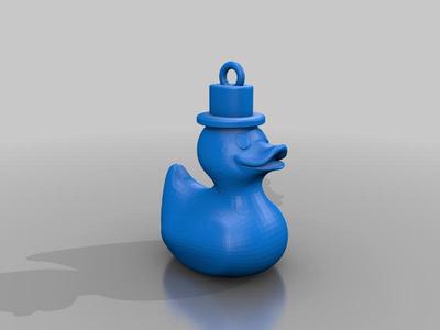 Keychain Rubber Duck