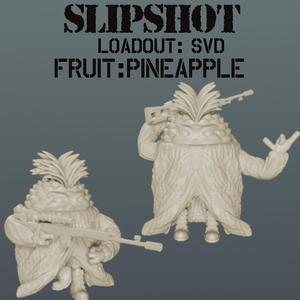 Delta Fruit: SlipShot Pineapple Commando SVD Sniper Rifle Loadout