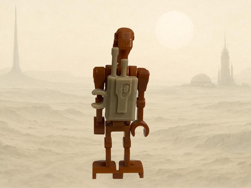 Brick Backpack for B1 Battle Driod