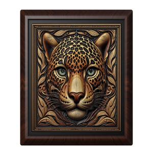 Jaguar animal wall art relief wall decor