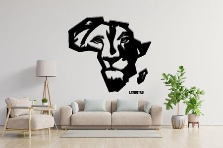 LION AFRICA ANIMAL DECO