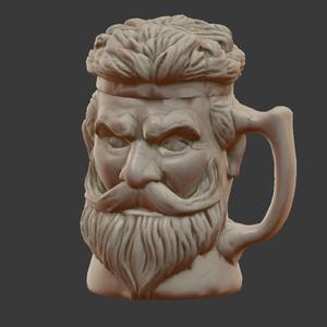 ART Face Mug KI Statue