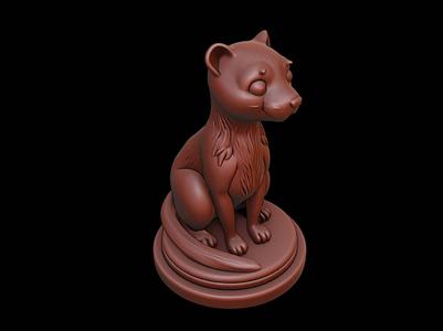 Ferret Animal Figure Printable