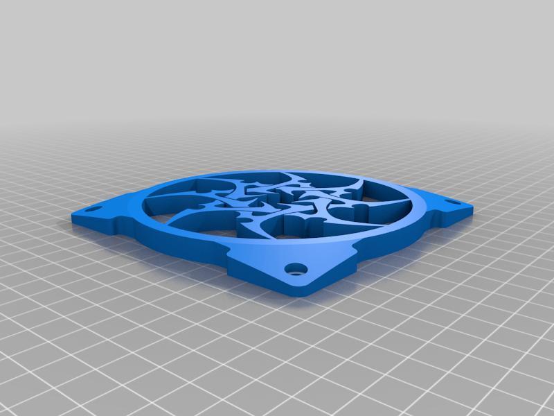 120mm twisted star fan grill