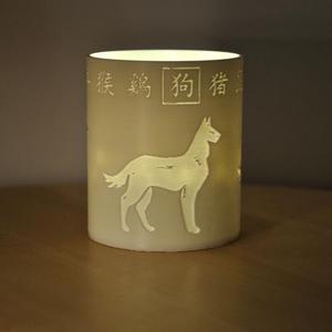 Horoscope Tealight Cover Dog