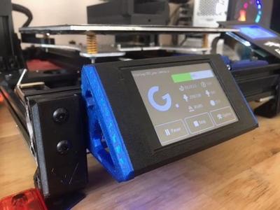 MKS TFT 35 Screen Case for 2020/40 profile. 