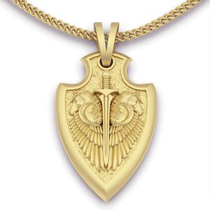 sword horse pendant