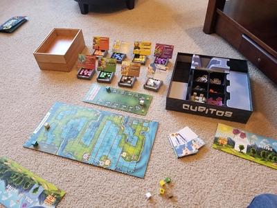 Cubitos Boardgame Insert