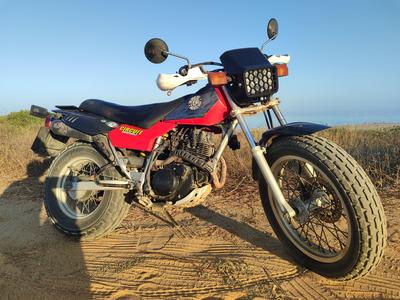 YAMAHA TW HEADLIGHT PROTECTOR