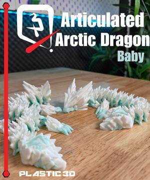 Articulated Arctic Dragon Baby