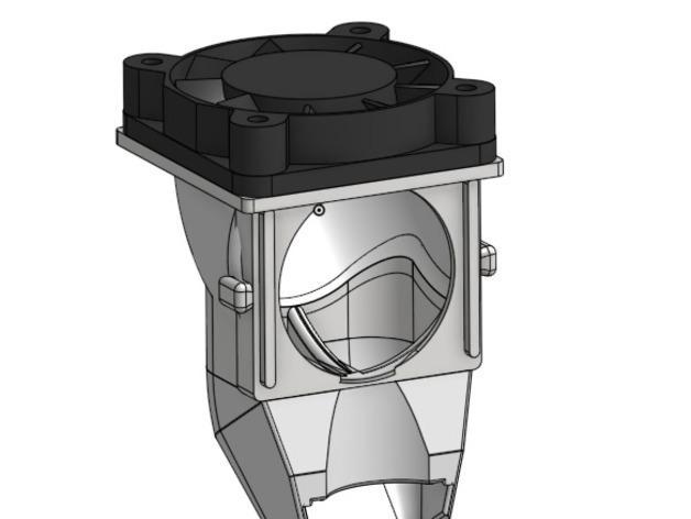 MP Mini Select 3D PLA & PETG 40mm Fan Shroud