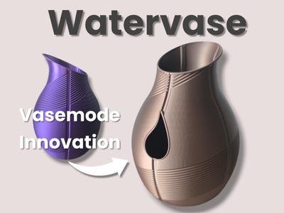 Watervase -  #CutVase Special Spiral Mode 