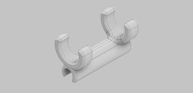 Pen holder for transmitter