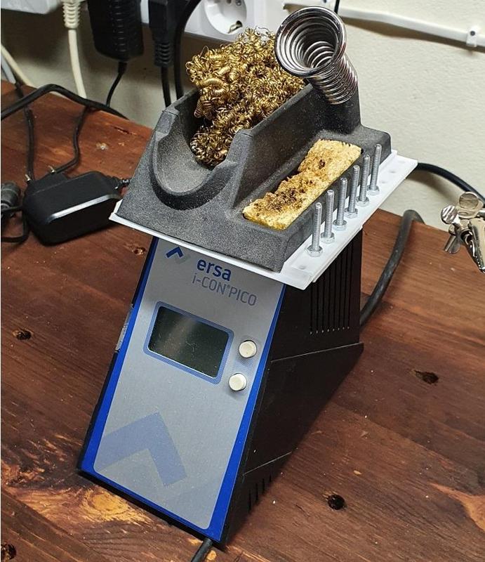 ersa i-CON PICO soldering iron pod holder with tip holder