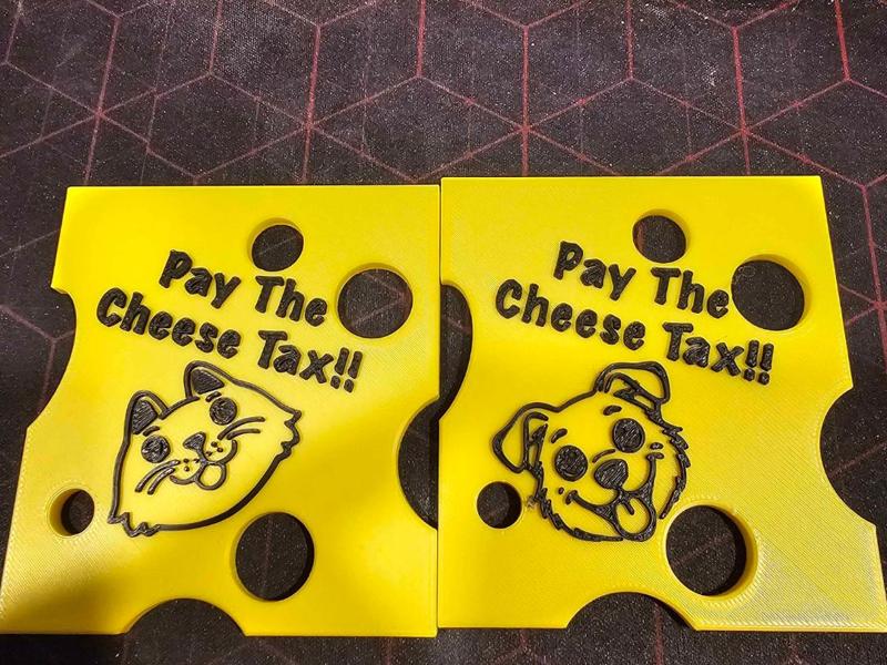 Cheese Tax Cat Version