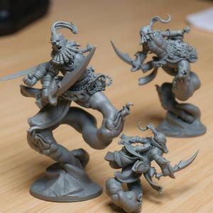 Djinn Miniature | Dungeons and dragons, Tabletop, RPG, PathFinder, Miniature