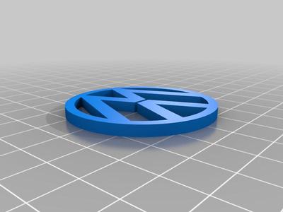 VW rim cap