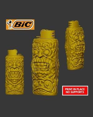 BIC MASK LIGHTER CASE