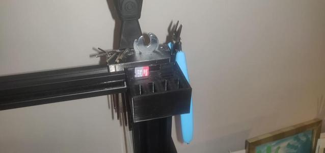 USB Micro SD and SD Card Holder for Ender 3
