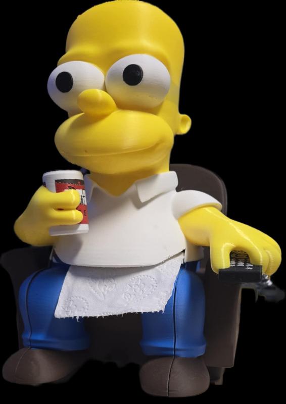 Poo Pal Homer Toilet Paper Dispenser