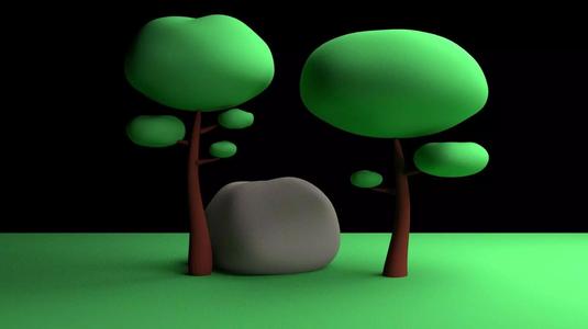 Tree Low-poly Simple