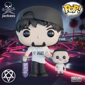 Funko Pop Bam Margera Jackass with Jason Acuna