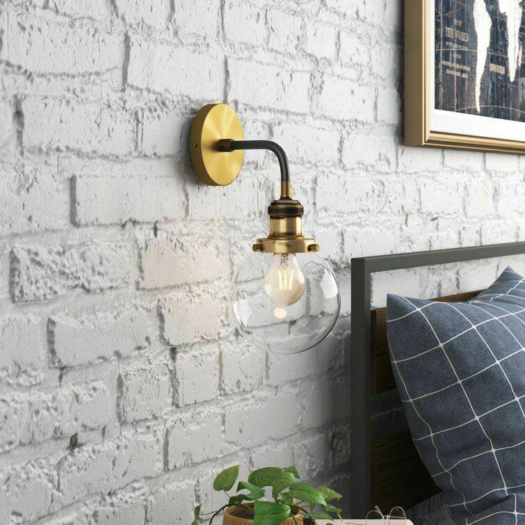Johanna Light Brass Armed Sconce