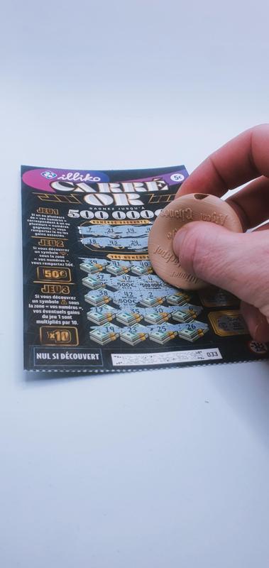 Scratchers lucky charm pendant