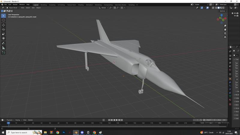 Dassault Mirage IV  Jet Aircraft