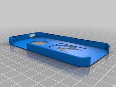 csgo iphone 5 case counter terrorist logo with  insert