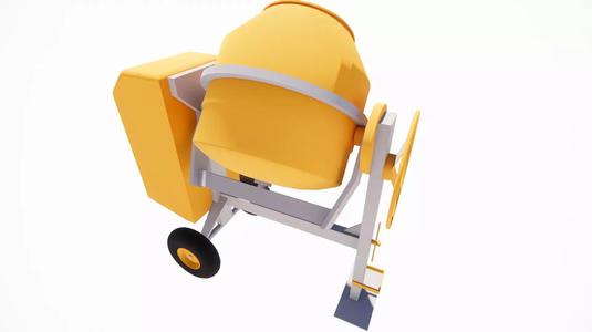 peach mixer - concrete mixer