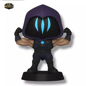 Omen Chibi Figure Valorant 3D Model