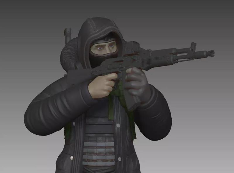 Escape from Tarkov Shturman 3Dprint figuer